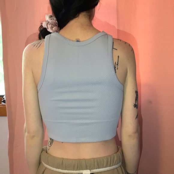 Nikibiki Light Blue Crop Top - Picture 1 of 5
